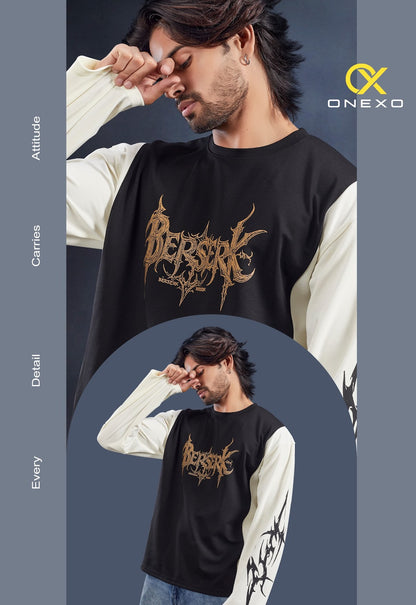 Ox 46 Full Sleeves Onexo Cotton Mens Tshirts Manufacturer