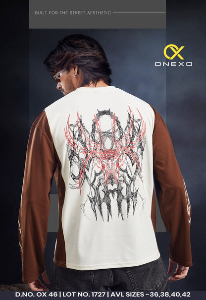 Ox 46 Full Sleeves Onexo Cotton Mens Tshirts Manufacturer