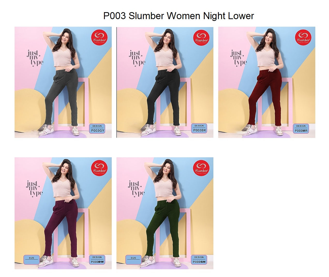 P003 Slumber Sinker Women Night Lower Supplier India