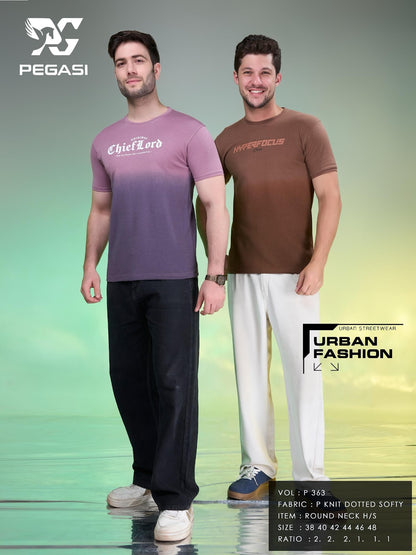 P363 Pegasi Knit Mens Tshirts Manufacturer Ahmedabad