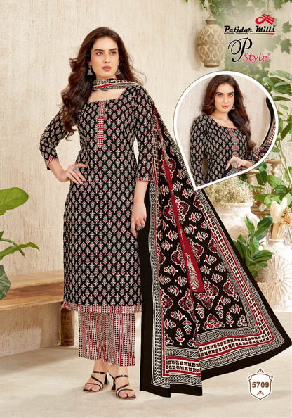P Style Vol 57 Patidar Mills Cotton Dress Material Supplier Ahmedabad