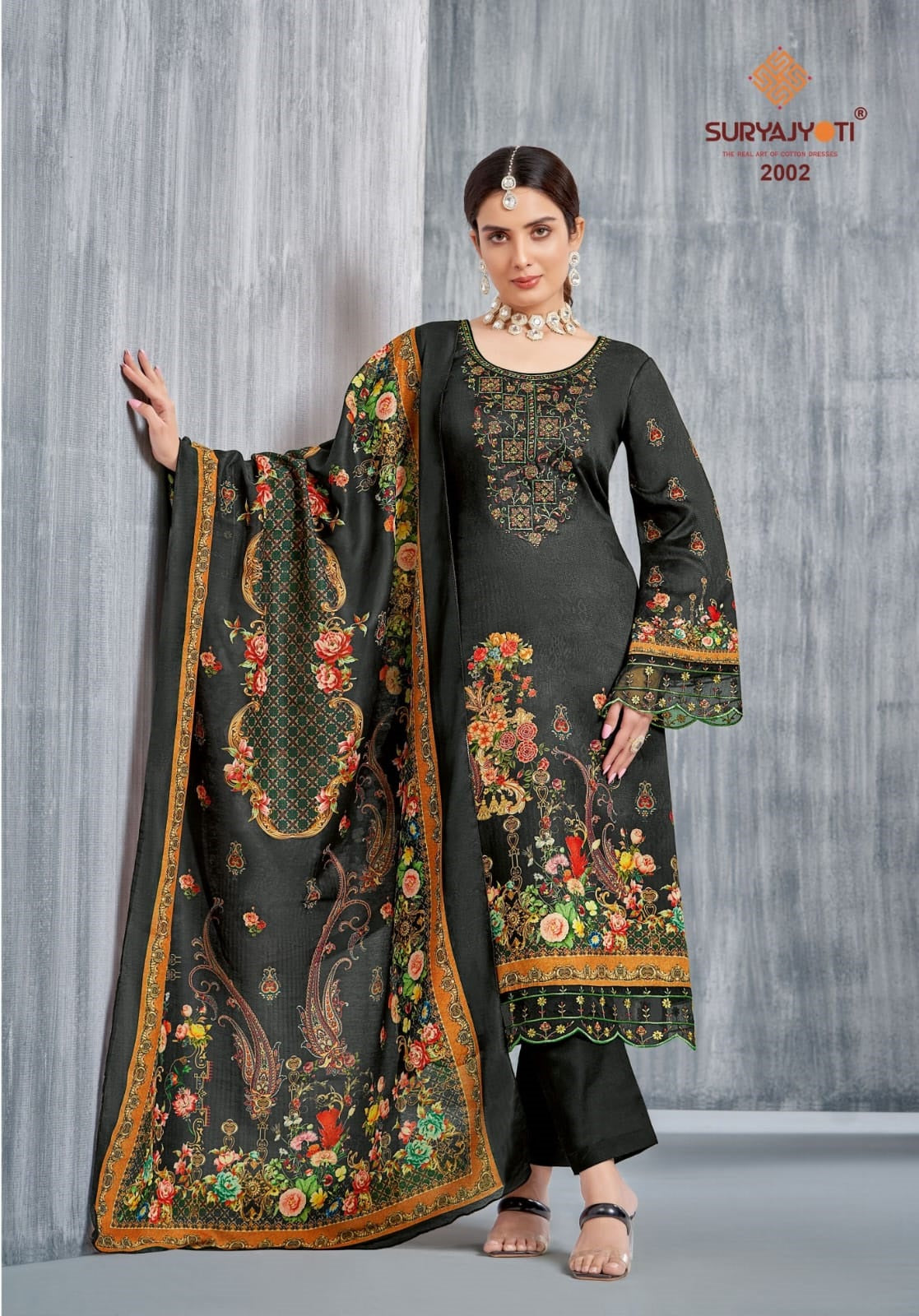 Paakhi Vol 2 Suryajyoti Jaam Satin Karachi Salwar Suits Manufacturer Ahmedabad