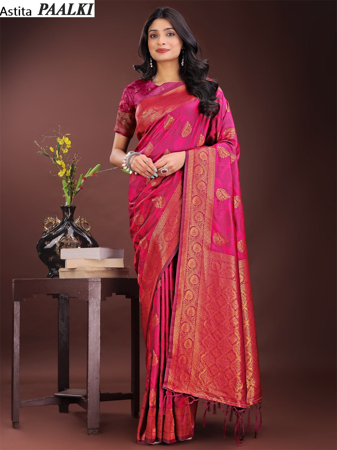 Paalki 1001-1006 Astita Silk Sarees Wholesale Price
