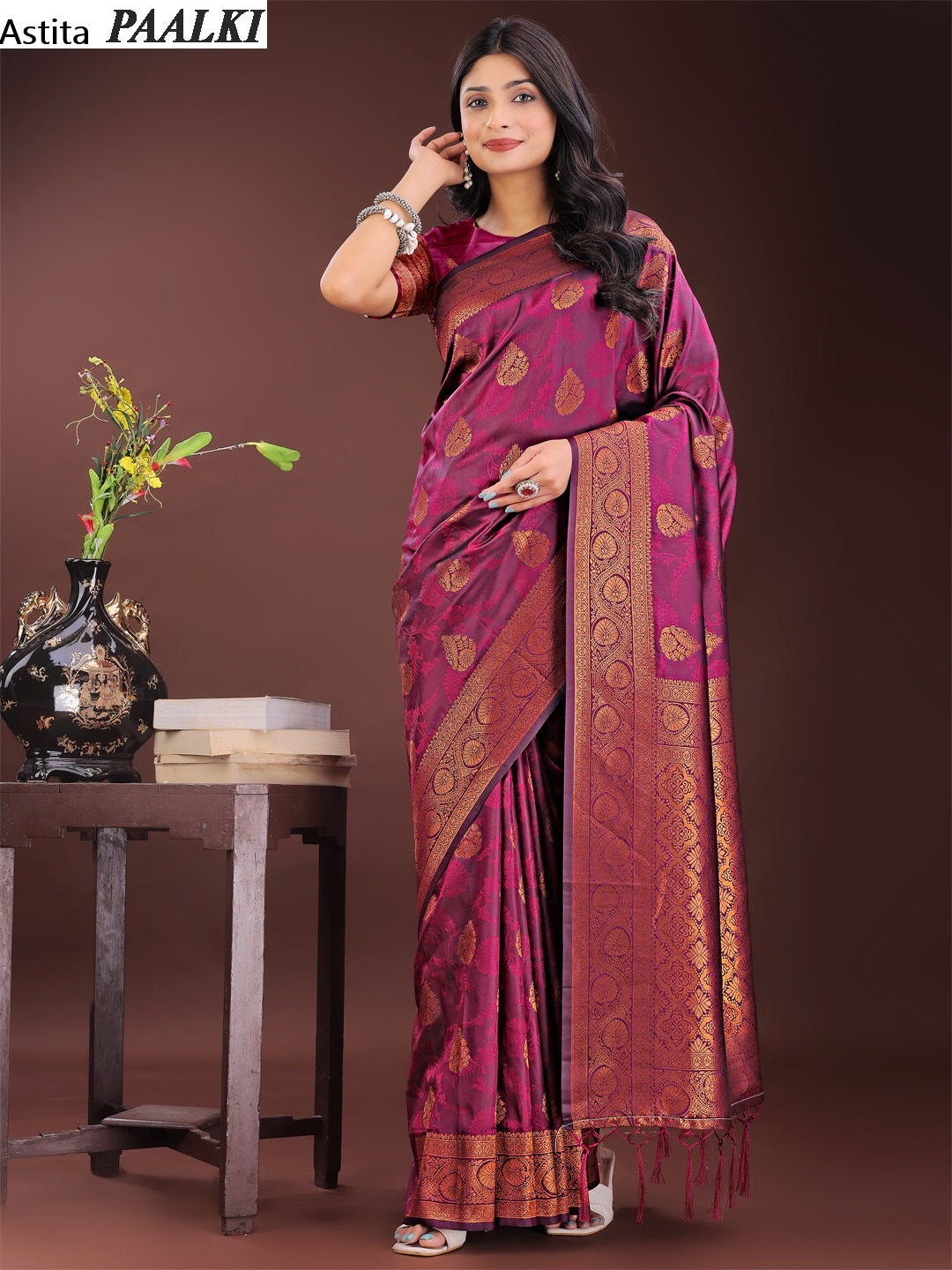Paalki 1001-1006 Astita Silk Sarees Wholesale Price