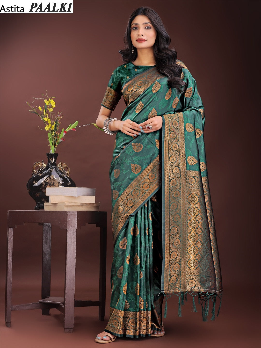Paalki 1001-1006 Astita Silk Sarees Wholesale Price