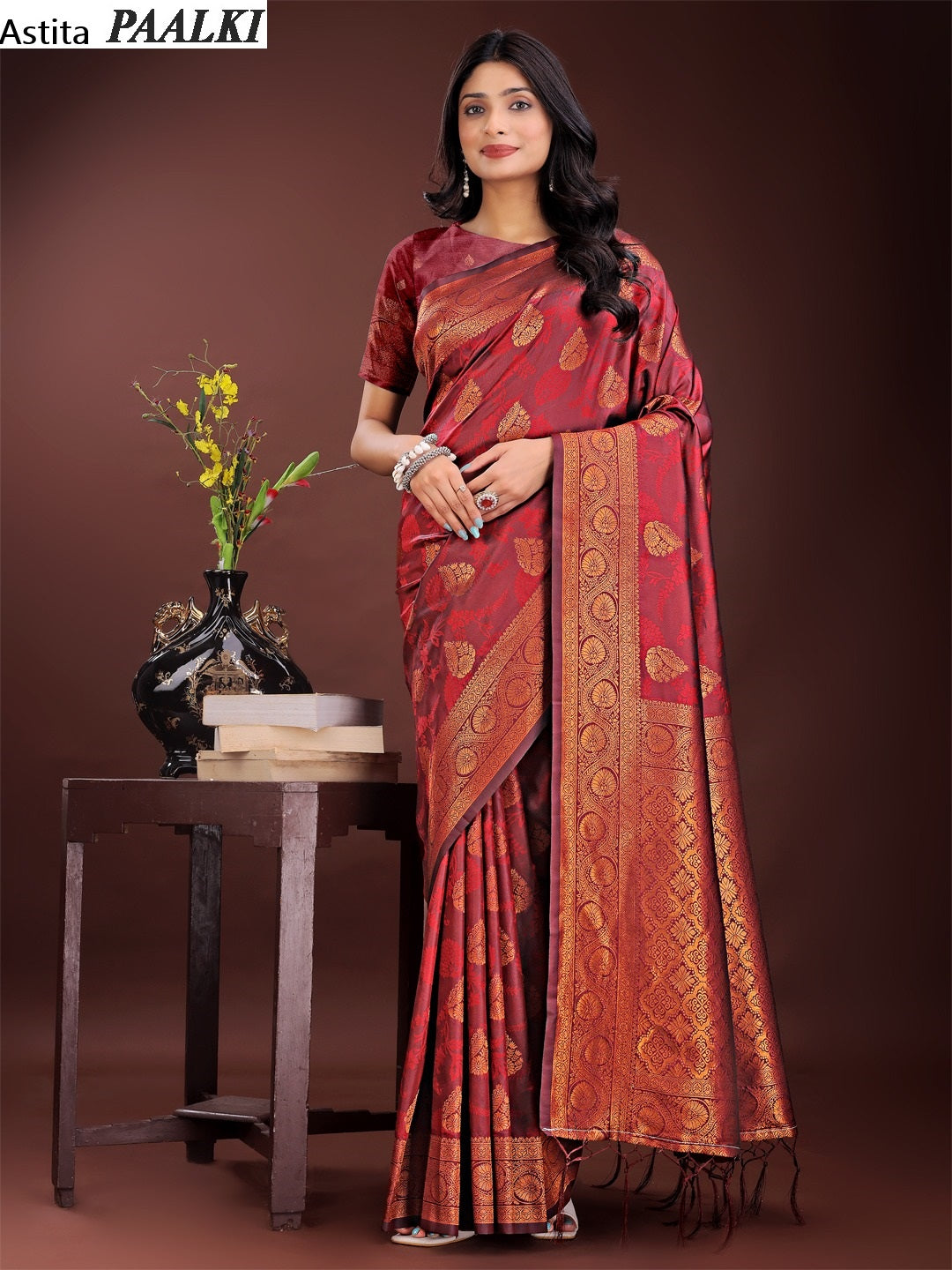 Paalki 1001-1006 Astita Silk Sarees Wholesale Price