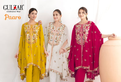Paaro Gulzar Chinon Kaftan Pant Set Exporter India