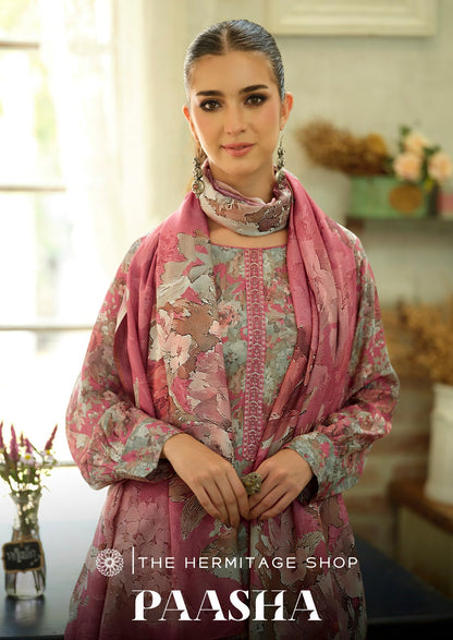 Paasha The Hermitage Shop Lawn Cotton Karachi Salwar Suits Wholesale Price