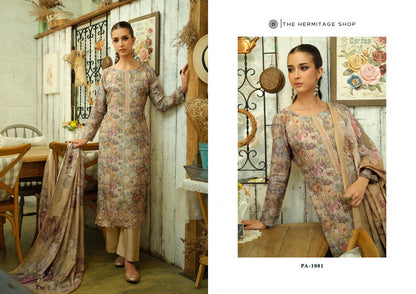 Paasha The Hermitage Shop Lawn Cotton Karachi Salwar Suits Wholesale Price