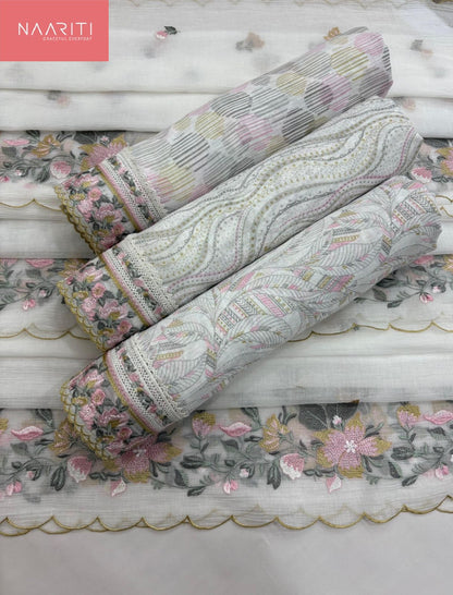 Paasi Naariti Linen Salwar Suits Wholesale Rate