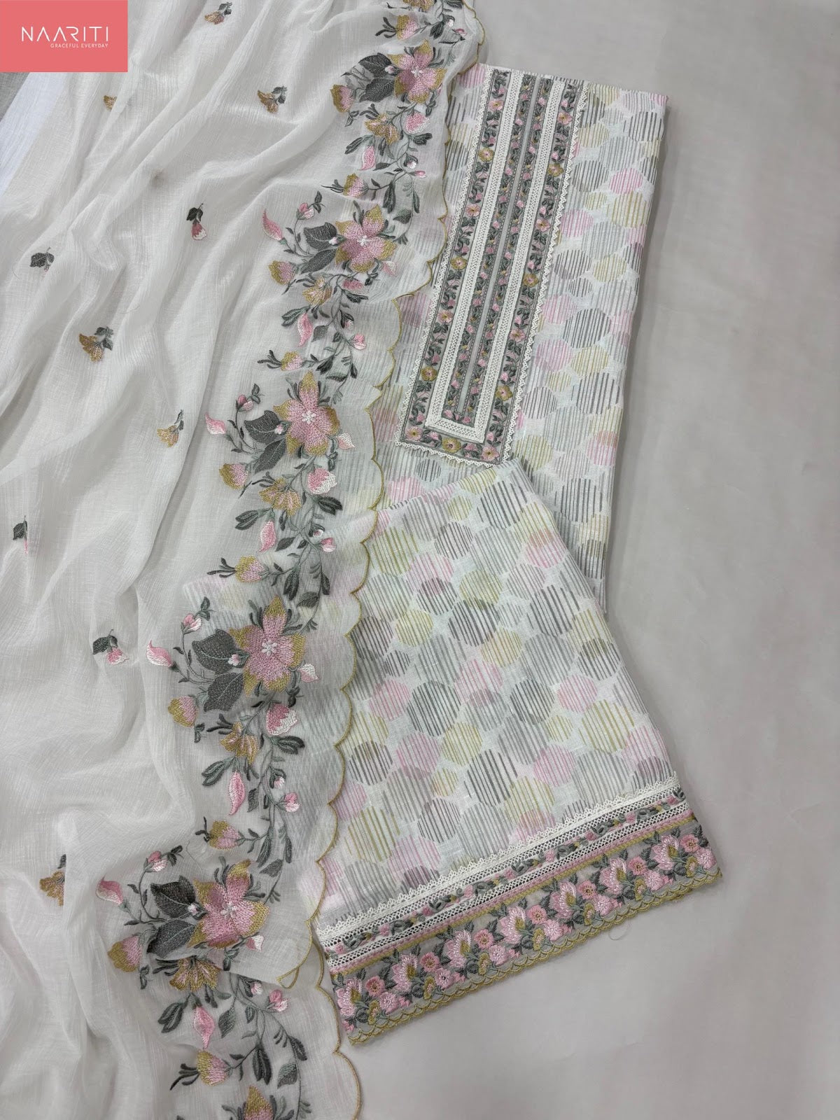 Paasi Naariti Linen Salwar Suits Wholesale Rate