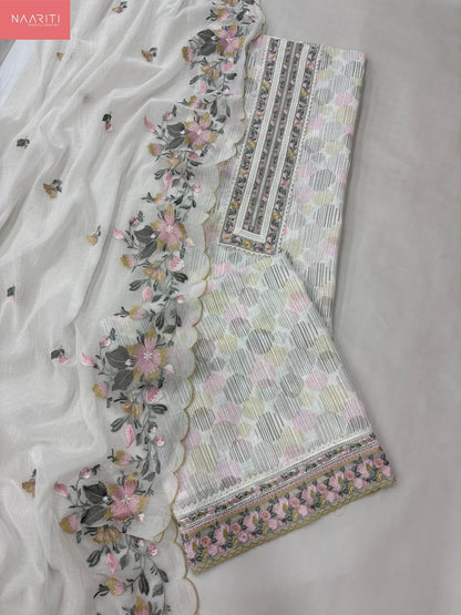 Paasi Naariti Linen Salwar Suits Wholesale Rate