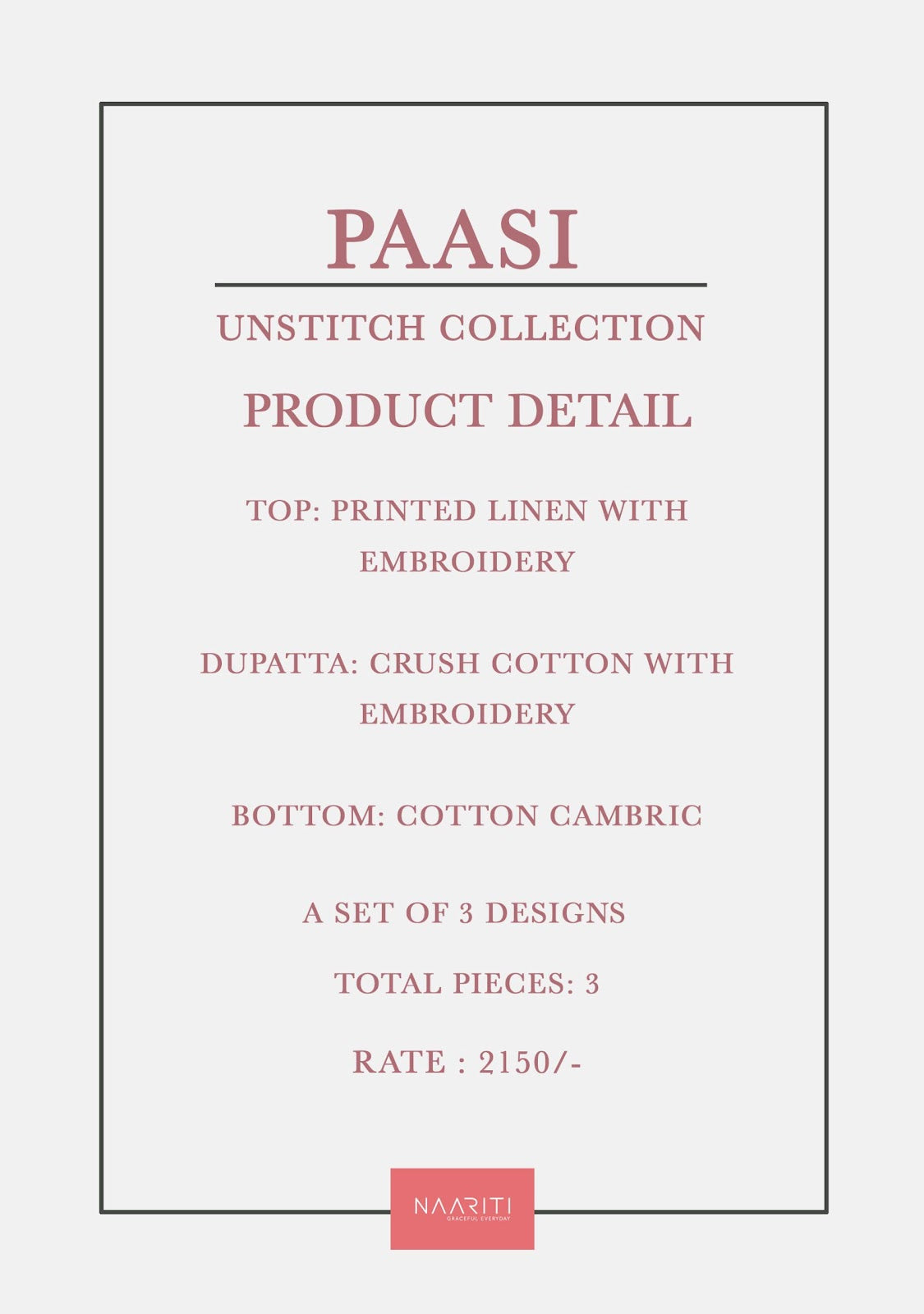 Paasi Naariti Linen Salwar Suits Wholesale Rate