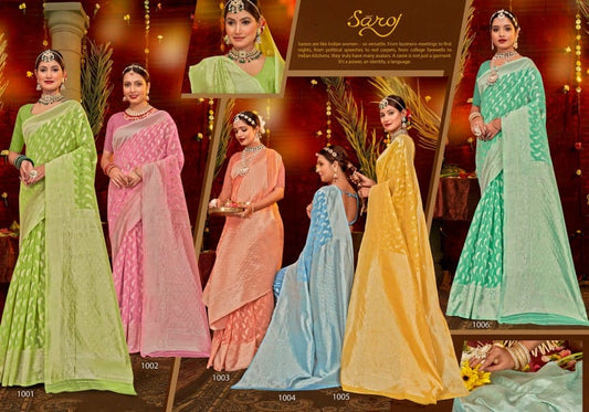 Pacific Cotton Vol 5 Saroj Sarees Exporter