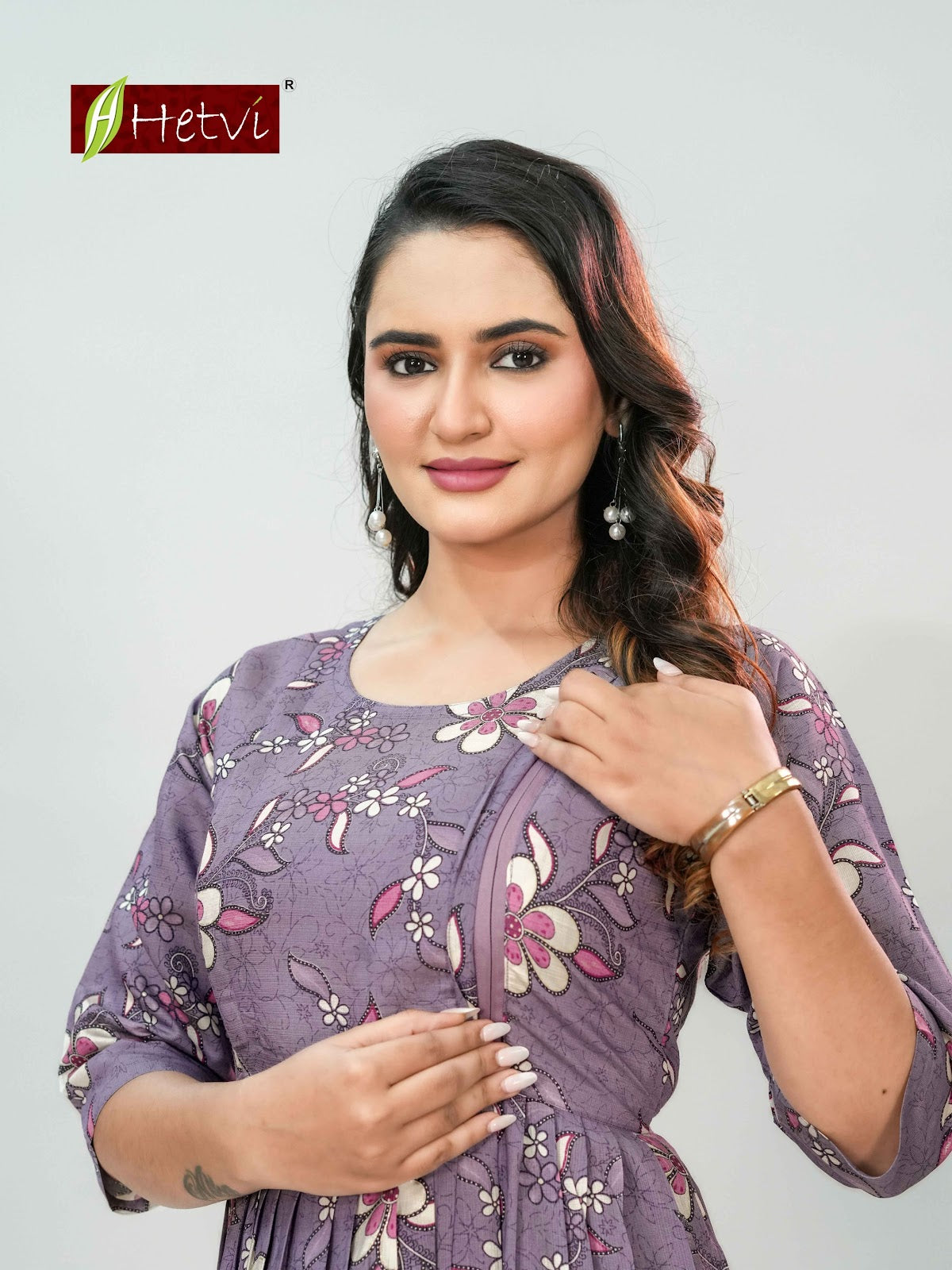 Padma Hetvi Vertican Feeding Kurtis Supplier