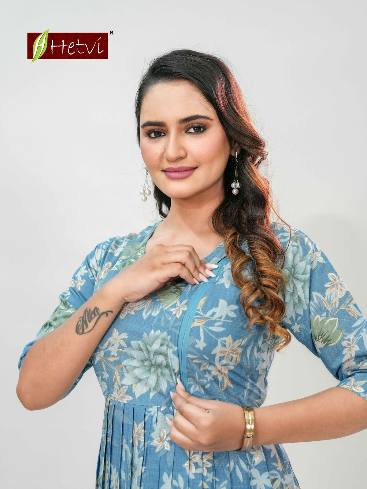 Padma Hetvi Vertican Feeding Kurtis Supplier