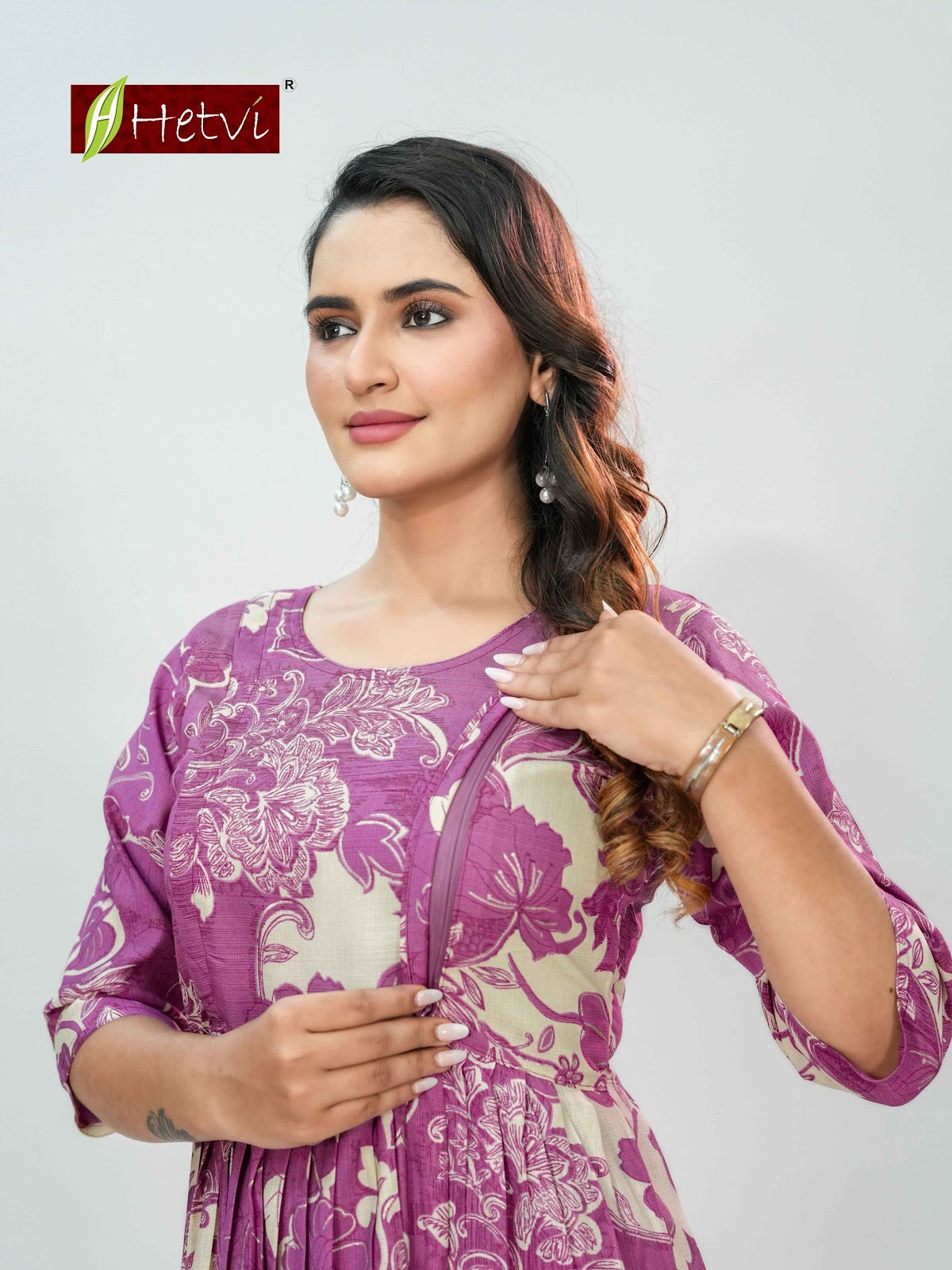 Padma Hetvi Vertican Feeding Kurtis Supplier