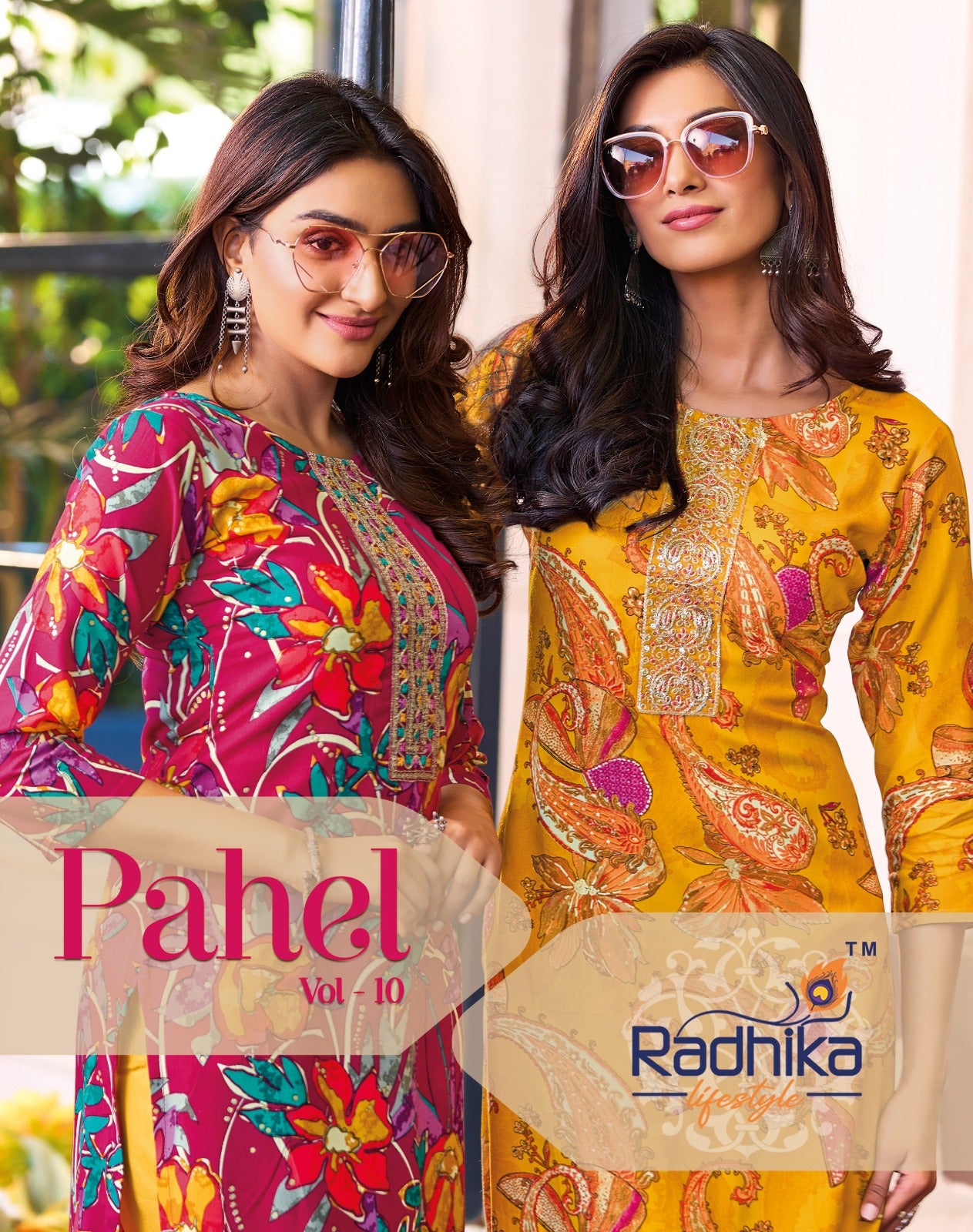 Pahel Vol 10 Radhika Lifestyle Liva Reyon Long Straight Kurti Wholesaler