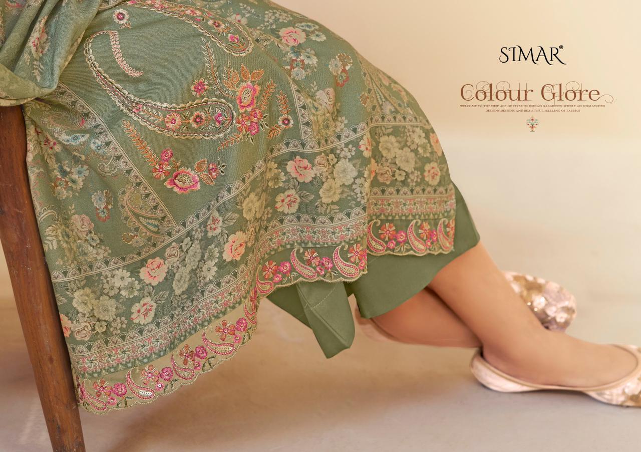 Paheli 5109 Simar Glossy Lawn Cotton Pant Style Suits Manufacturer Ahmedabad