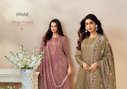 Paheli 5109 Simar Glossy Lawn Cotton Pant Style Suits Manufacturer Ahmedabad