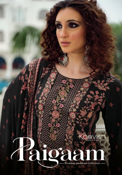 Paigaam Kaavish Pashmina Suits Manufacturer Ahmedabad