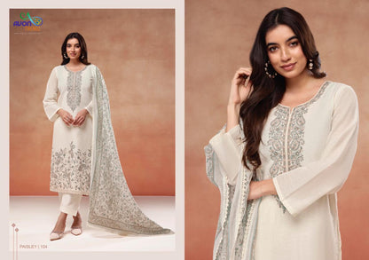 Paisley Avon Trendz Linen Pant Style Suits Manufacturer India