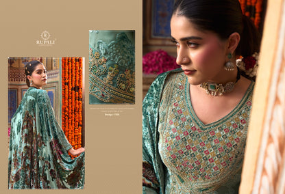 Paisley Rupali Velvet Suits Manufacturer