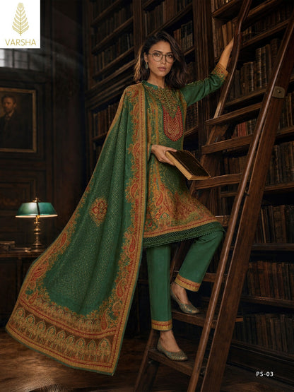 Paisley Studio Varshaa Viscose Muslin Pakistani Salwar Suits Exporter Ahmedabad