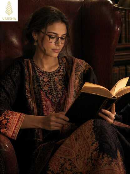 Paisley Studio Varshaa Viscose Muslin Pakistani Salwar Suits Exporter Ahmedabad