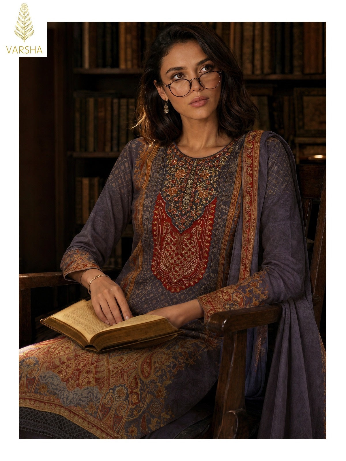 Paisley Studio Varshaa Viscose Muslin Pakistani Salwar Suits Exporter Ahmedabad