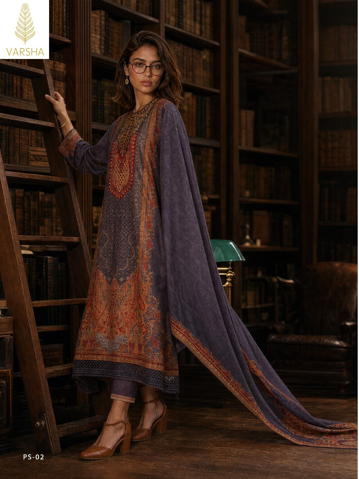 Paisley Studio Varshaa Viscose Muslin Pakistani Salwar Suits Exporter Ahmedabad