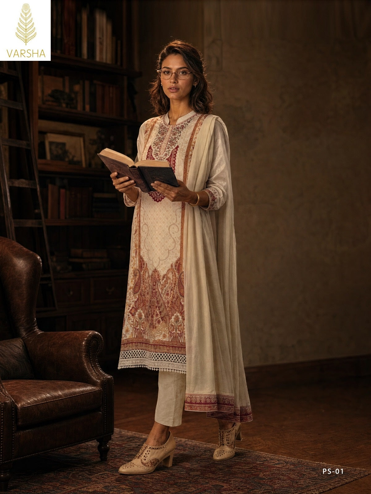 Paisley Studio Varshaa Viscose Muslin Pakistani Salwar Suits Exporter Ahmedabad