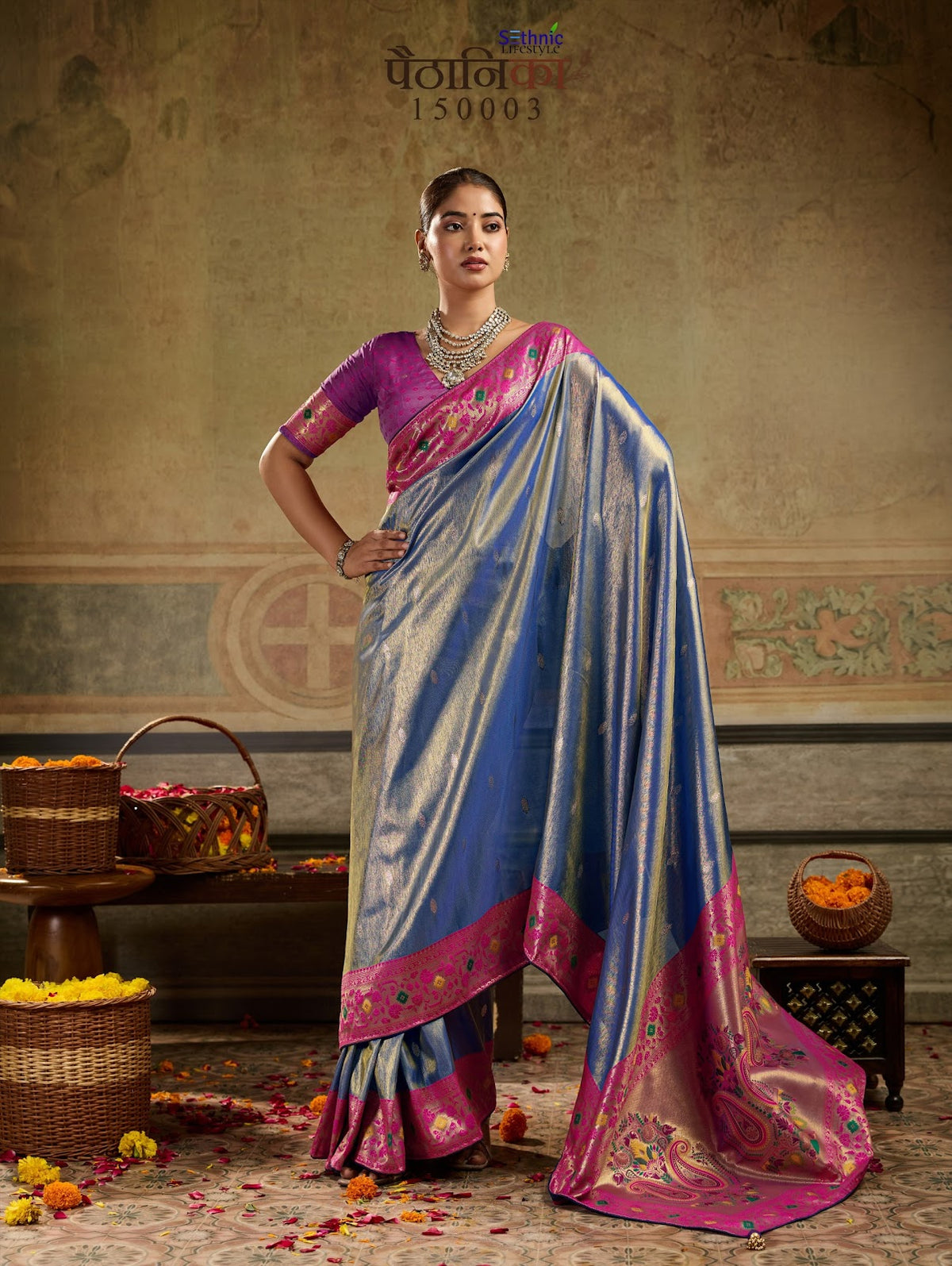 Paithanika Sethnic Sarees Wholesale Rate