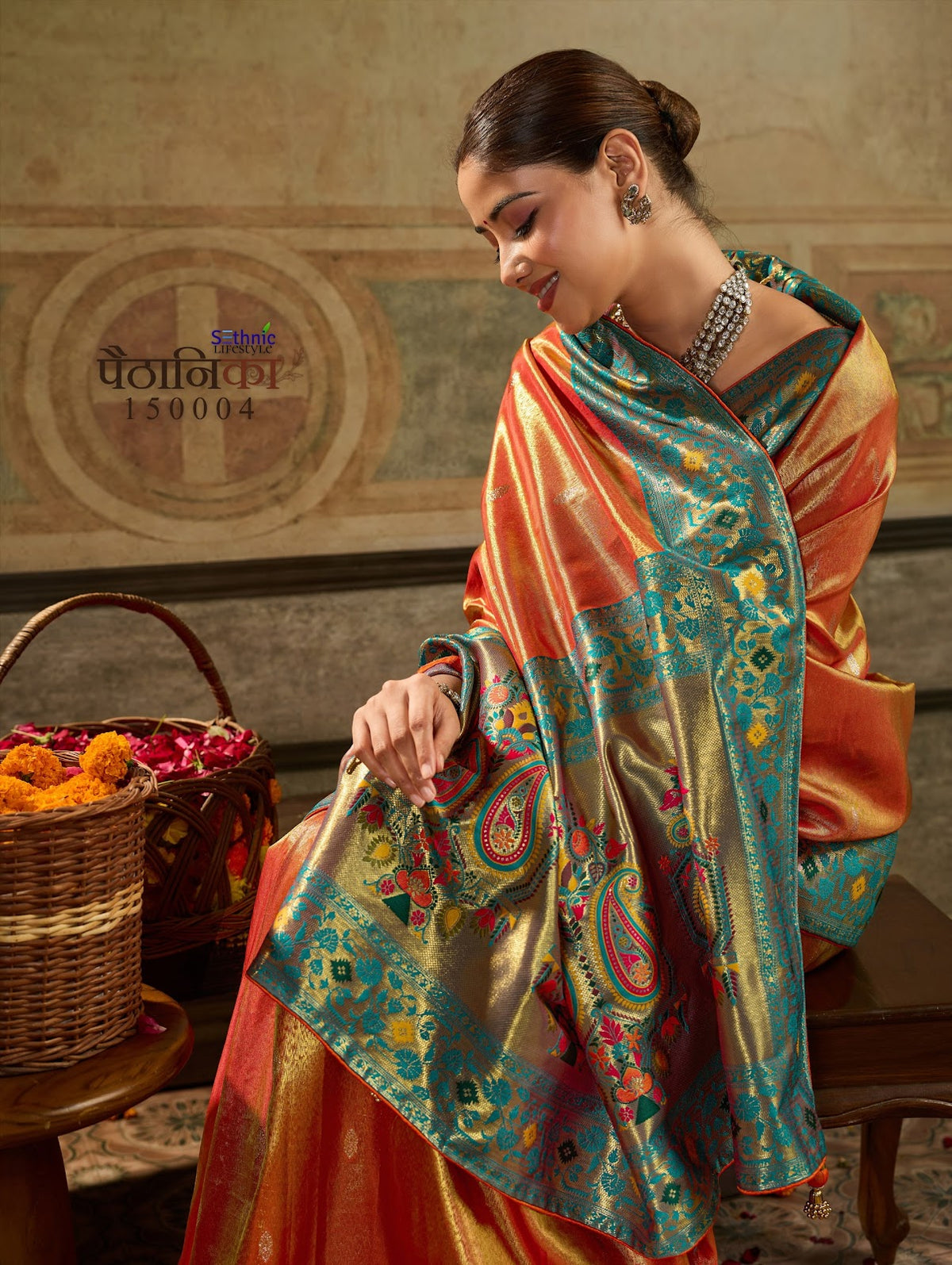 Paithanika Sethnic Sarees Wholesale Rate
