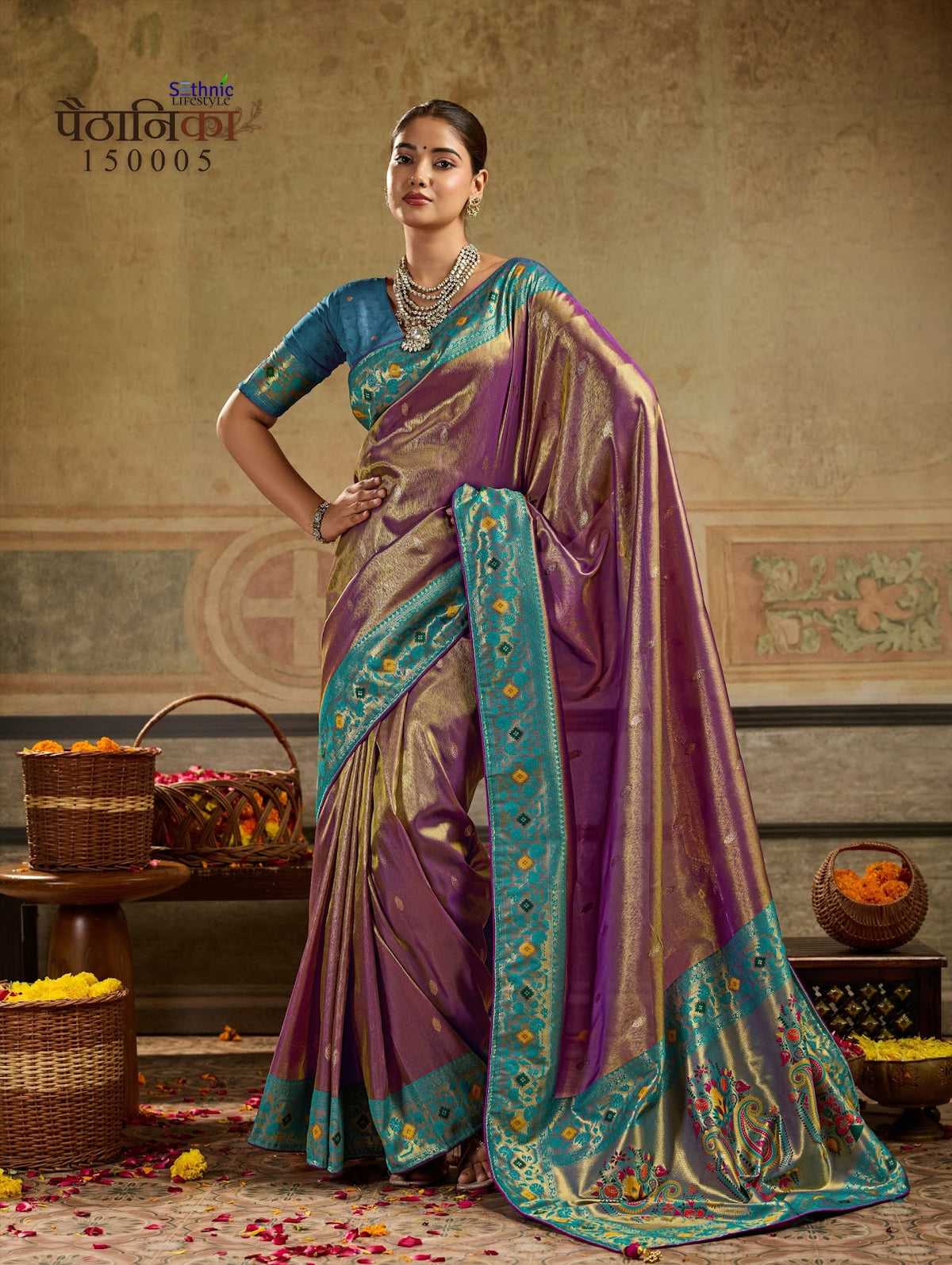 Paithanika Sethnic Sarees Wholesale Rate