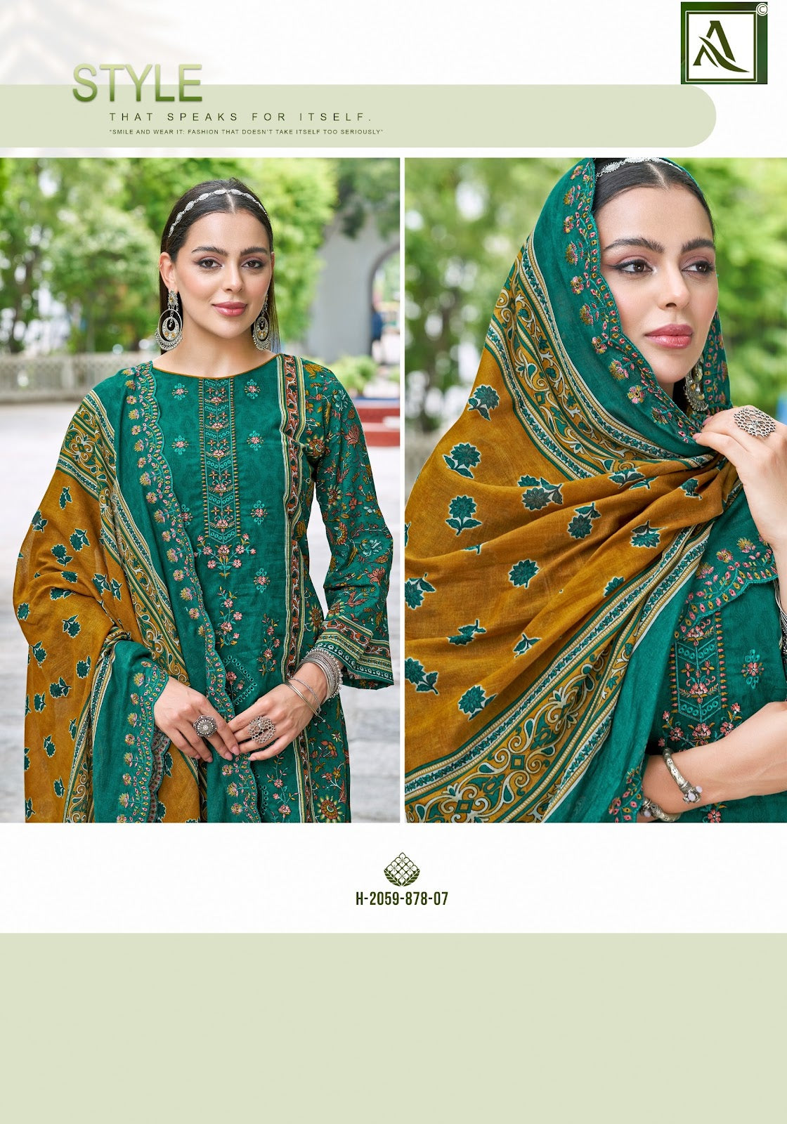 Pak Bin Saeed Edition 3 Alok Cambric Cotton Karachi Salwar Suits Exporter Ahmedabad