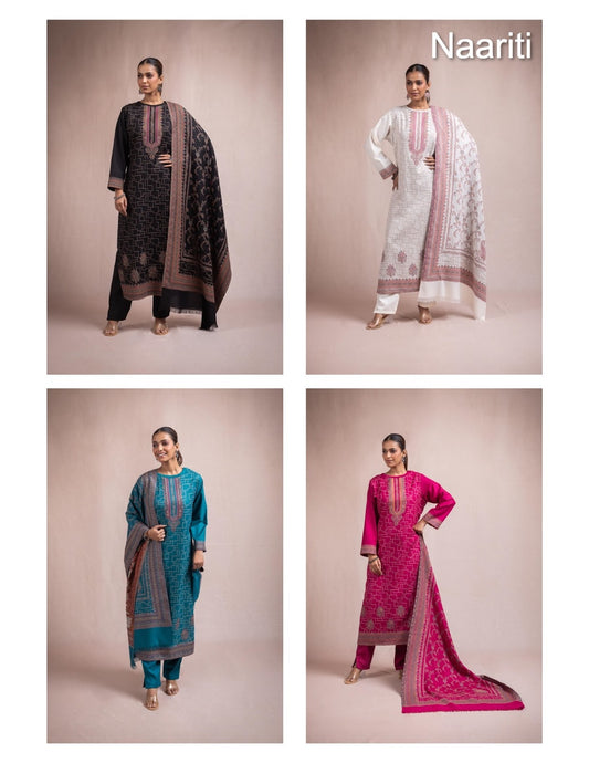 Pakeez Naariti Pashmina Suits Wholesale