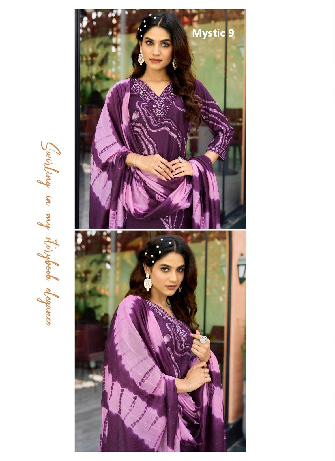 Pakhi Vol 1 Mystic 9 Vertical Readymade Pant Style Suits Manufacturer Gujarat