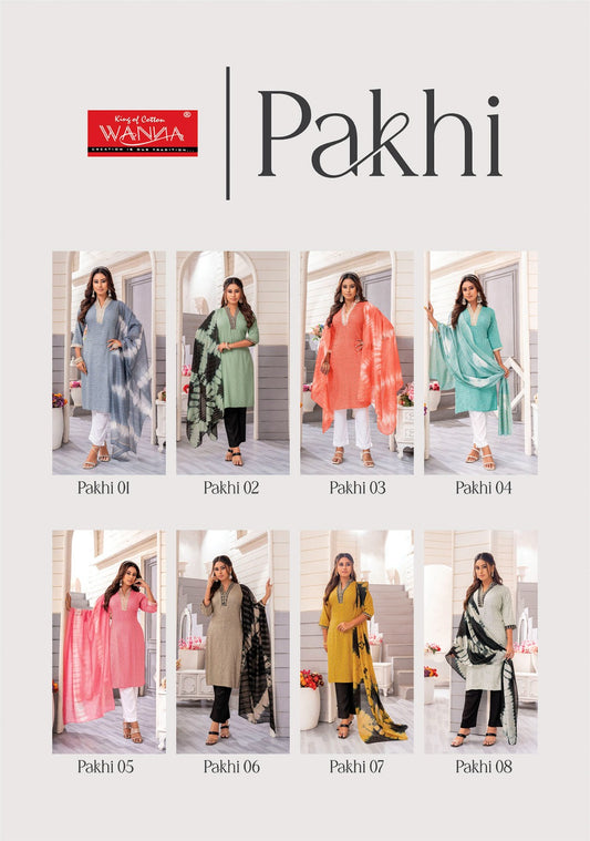 Pakhi Wanna Rayon Readymade Pant Style Suits