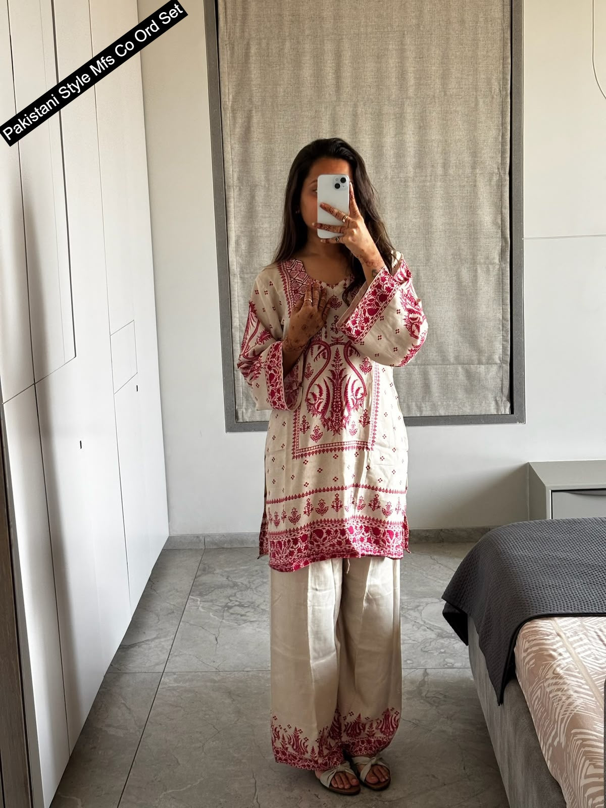 Pakistani Style 1107 Mfs Viscose Muslin Co Ord Set Manufacturer Gujarat