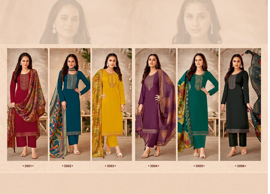 Pal Vol 3 Suryajyoti Jaam Satin Pant Style Suits Exporter Gujarat