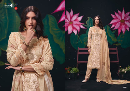 Palachi Edit Rangati Prints Velvet Suits Supplier Gujarat