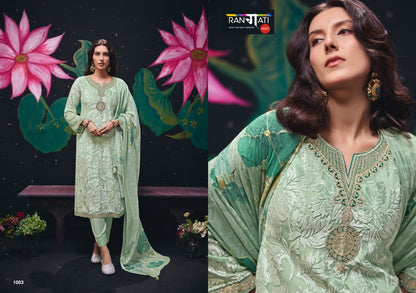 Palachi Edit Rangati Prints Velvet Suits Supplier Gujarat