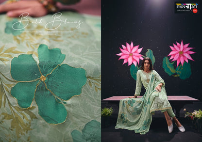Palachi Edit Rangati Prints Velvet Suits Supplier Gujarat