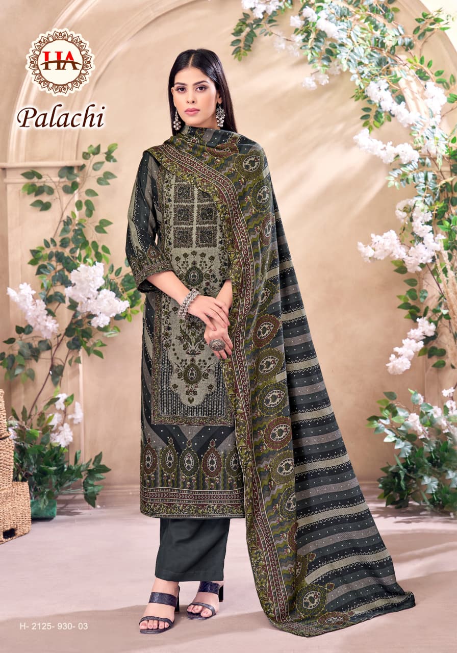 Palachi Harshit Fashion Karachi Pashmina Salwar Suits Supplier Gujarat