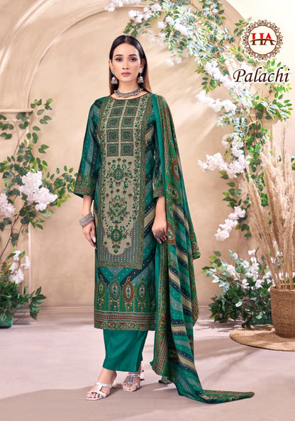 Palachi Harshit Fashion Karachi Pashmina Salwar Suits Supplier Gujarat