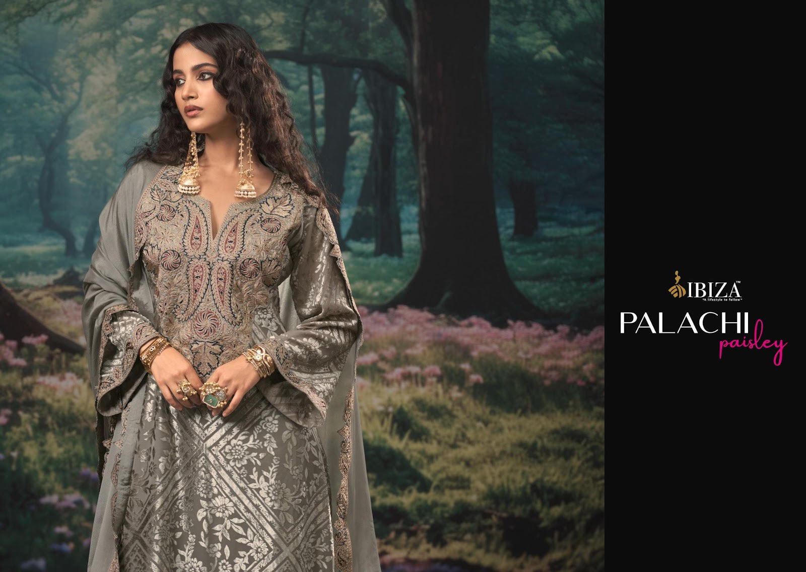 Palachi Paisley Ibiza Velvet Suits Manufacturer Gujarat