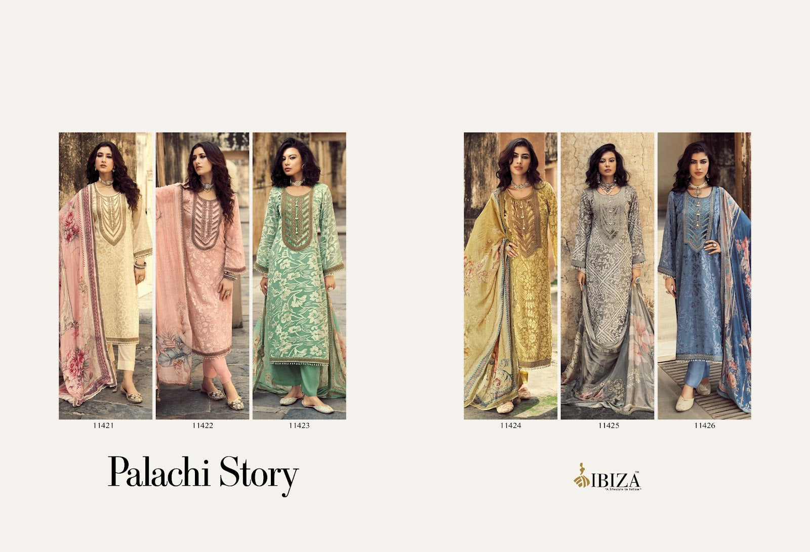 Palachi Story Ibiza Velvet Suits Wholesale Rate