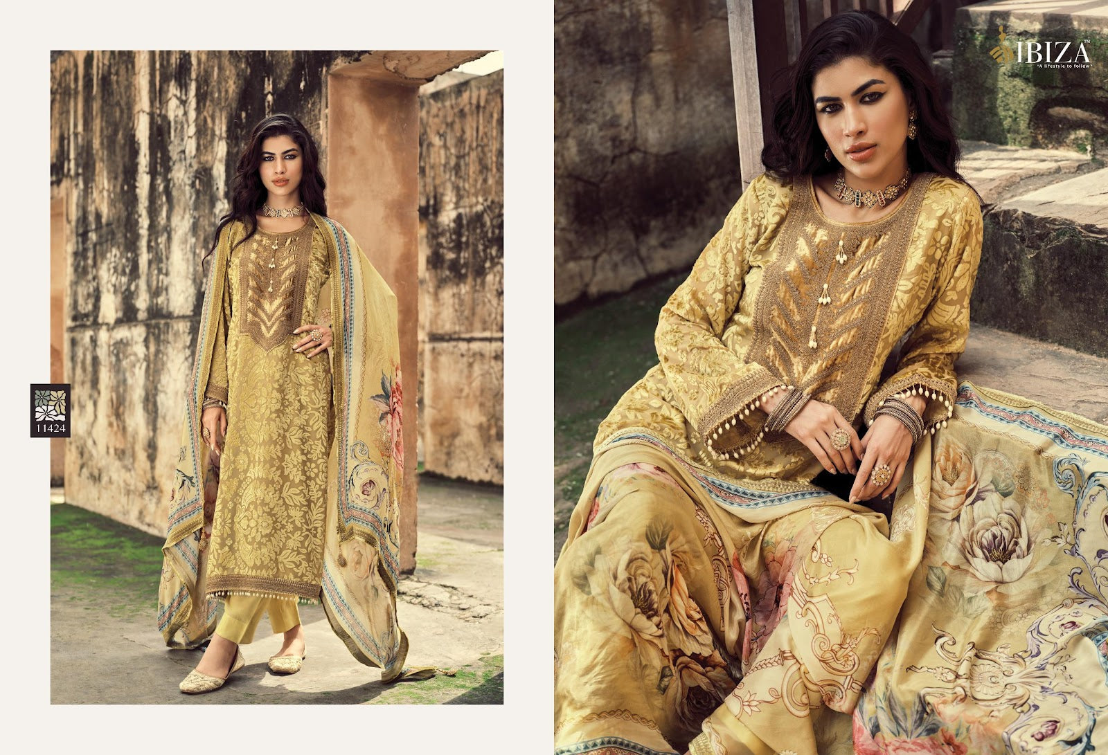 Palachi Story Ibiza Velvet Suits Wholesale Rate