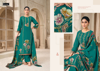 Palak Kesar Muslin Karachi Salwar Suits Exporter India